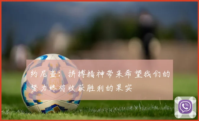 约尼查：拼搏精神带来希望我们的努力终将收获胜利的果实